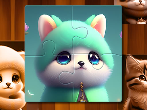 Cute Cat Jigsaw img
